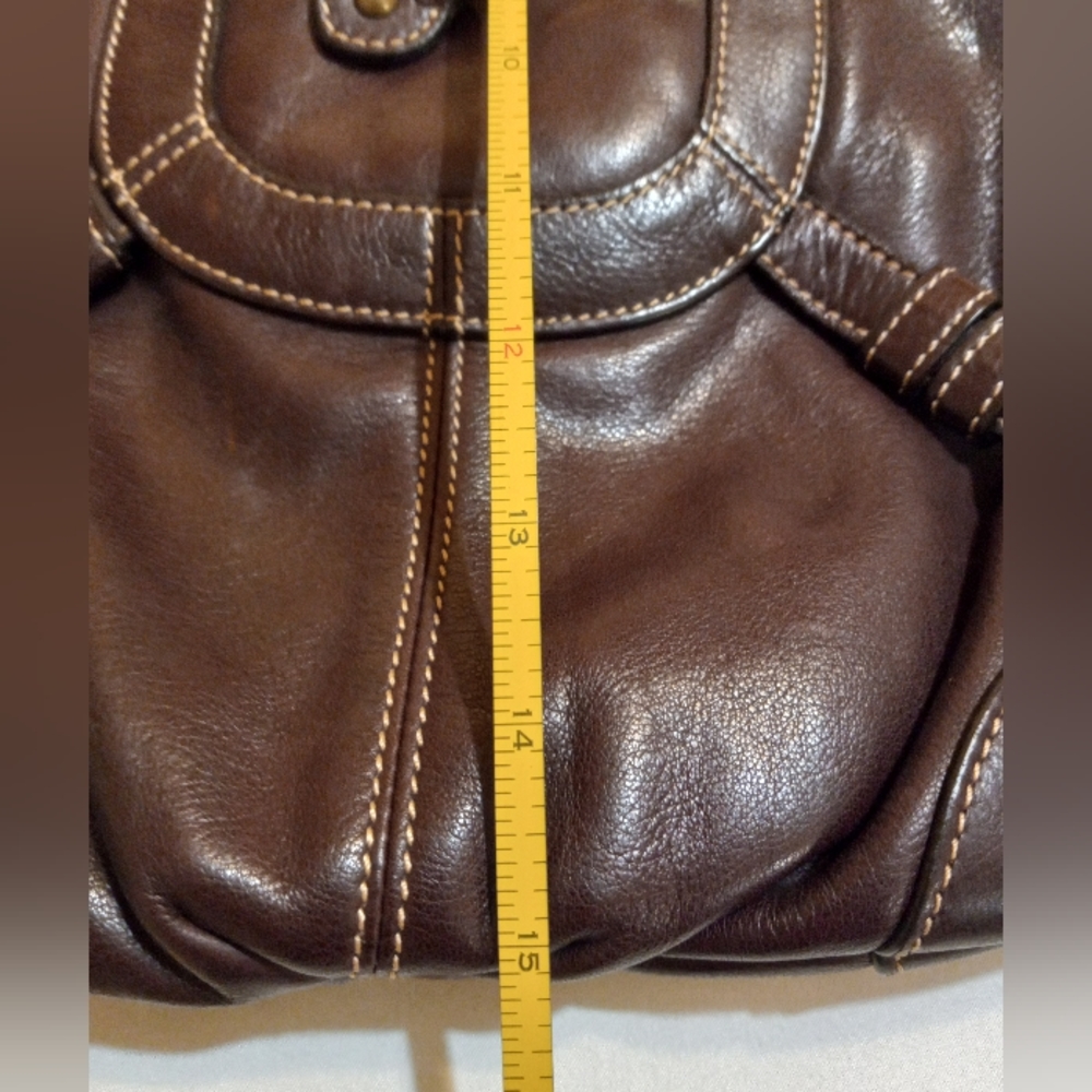 Hard to Find Hayden Harnett Ana Hobo Handbag in Chocolate Brown Leather - Picture 5 of 16